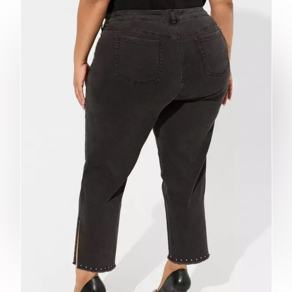 Torrid Perfect Boyfriend Midrise Stretch Ankle Jeans Size 10 - Picture 4 of 7